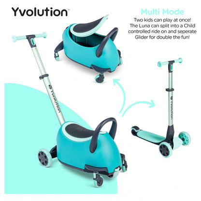 Yvolution YGlider Luna Kids Scooter  (Green)