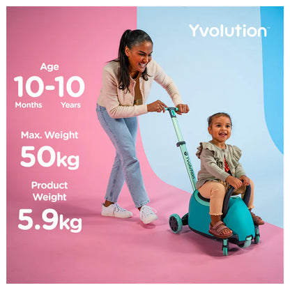 Yvolution YGlider Luna Kids Scooter  (Green)
