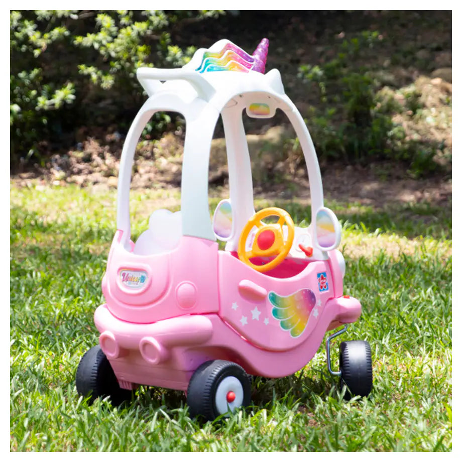 Grow'n Up My Unicorn Coupe Ride-On Car