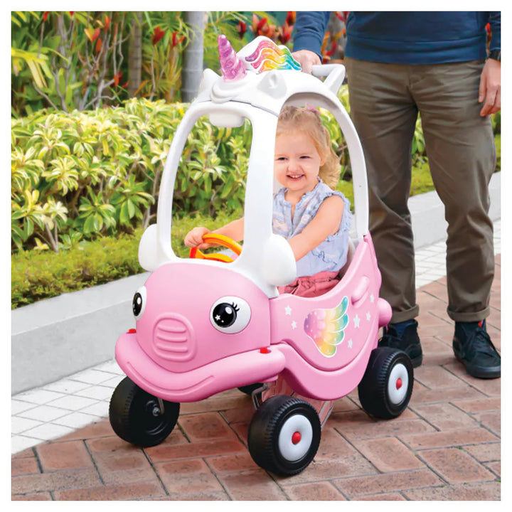 Grow'n Up My Unicorn Coupe Ride-On Car