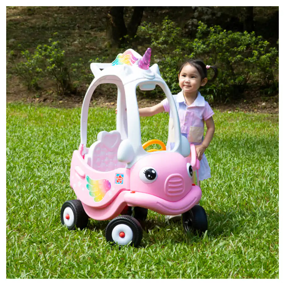 Grow'n Up My Unicorn Coupe Ride-On Car