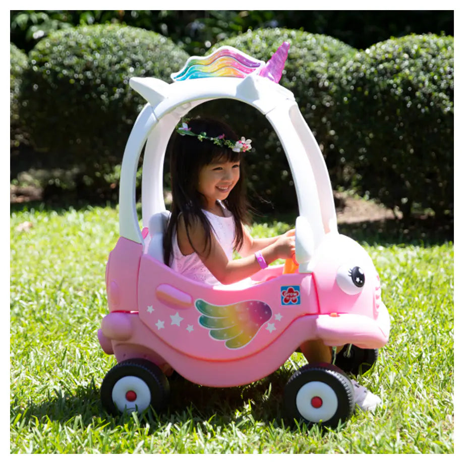 Grow'n Up My Unicorn Coupe Ride-On Car