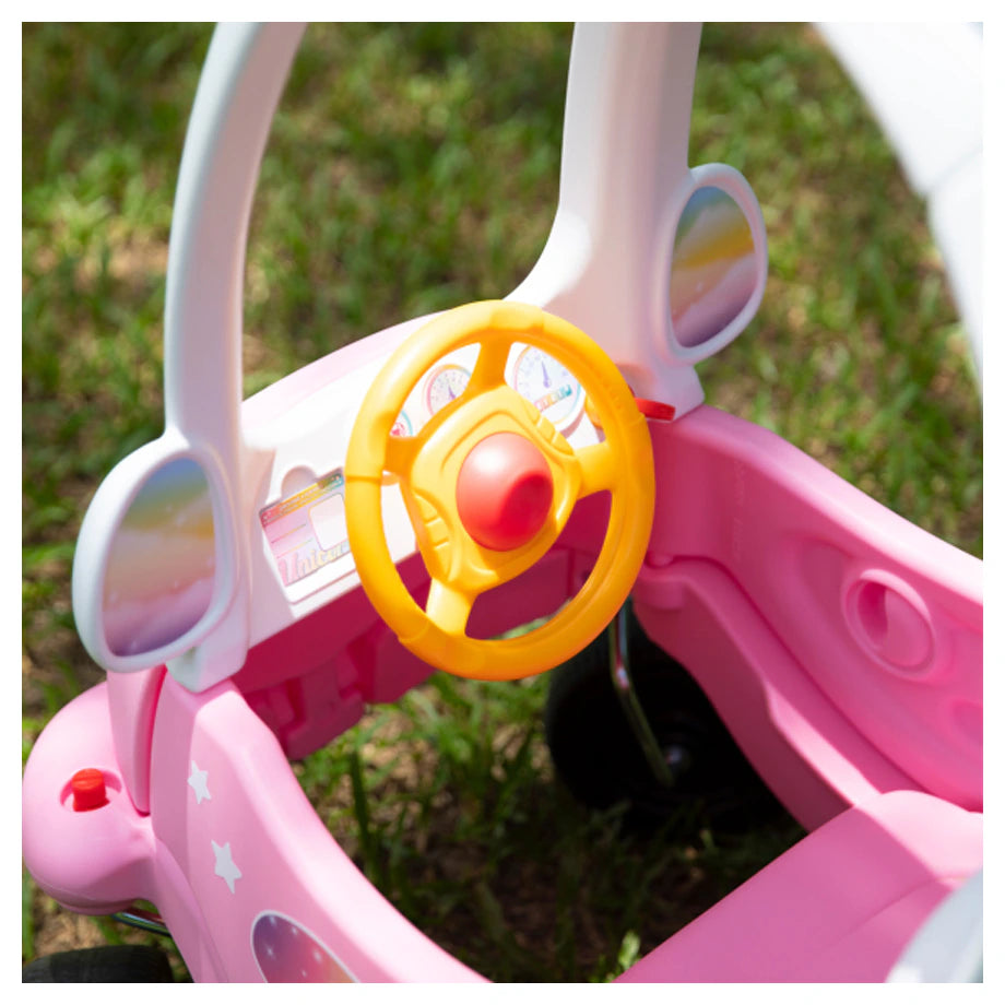 Grow'n Up My Unicorn Coupe Ride-On Car