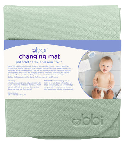 Ubbi Changing Mat Standalone( Sage)
