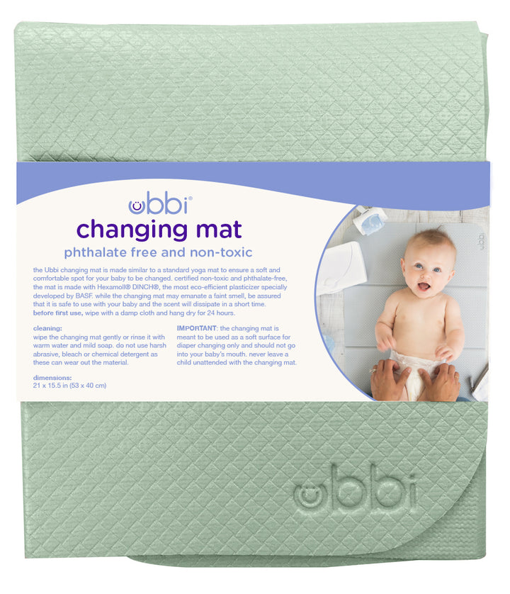 Ubbi Changing Mat Standalone( Sage)