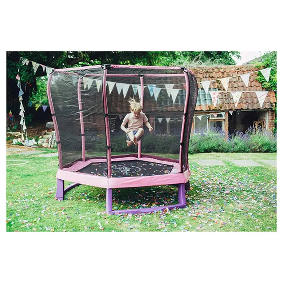Plum 7Ft Junior Jumper Trampoline (Pink)