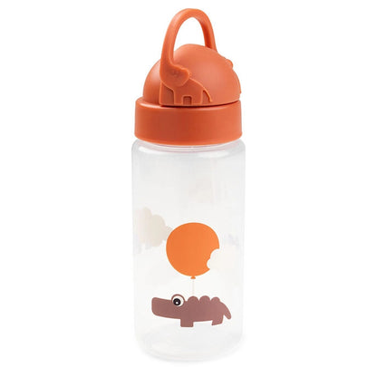 Done By Deer Straw Bottle Happy Clouds Papaya (Papaya)