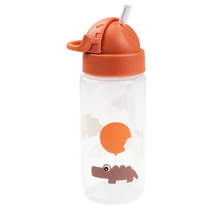 Done By Deer Straw Bottle Happy Clouds Papaya (Papaya)
