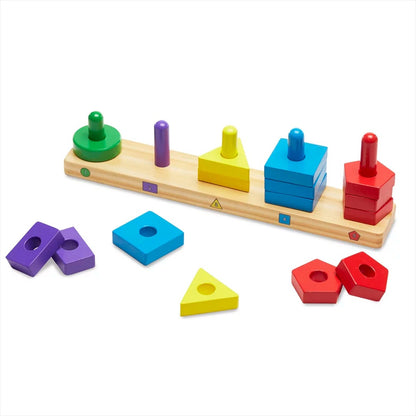 Melissa and Doug Stack & Sort Board