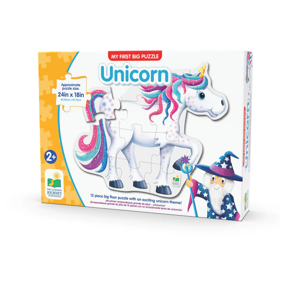The Learning Journey My First Big Floor Puzzle - Unicorn