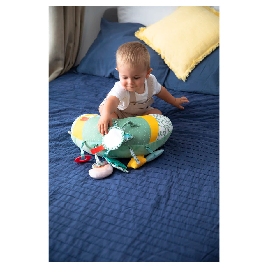 Sophie La Girafe Cosy Play Cushion Baby Activity Toy (Multicolour)