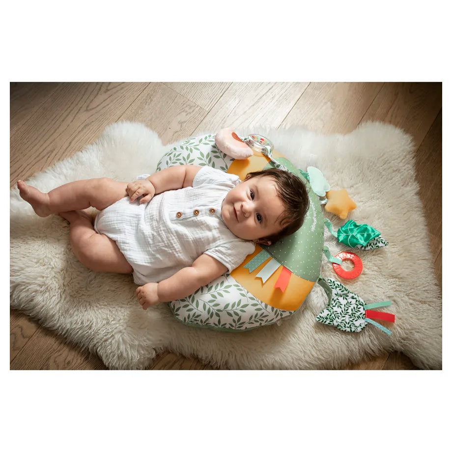 Sophie La Girafe Cosy Play Cushion Baby Activity Toy (Multicolour)