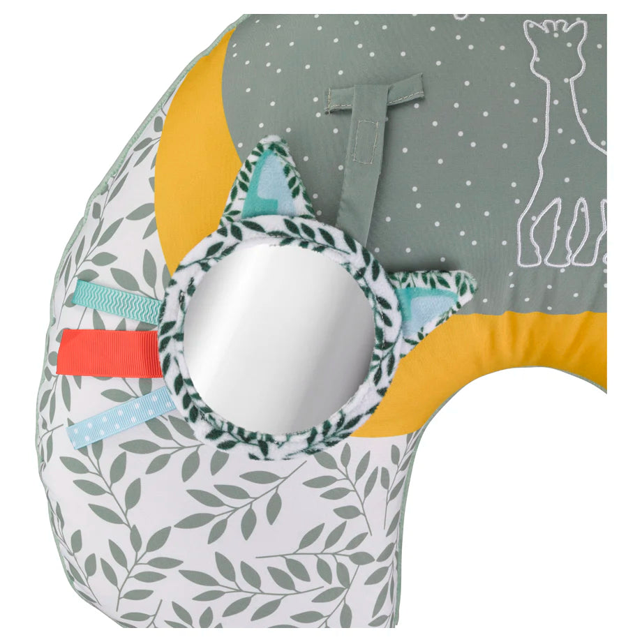 Sophie La Girafe Cosy Play Cushion Baby Activity Toy (Multicolour)
