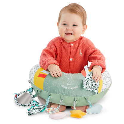 Sophie La Girafe Cosy Play Cushion Baby Activity Toy (Multicolour)