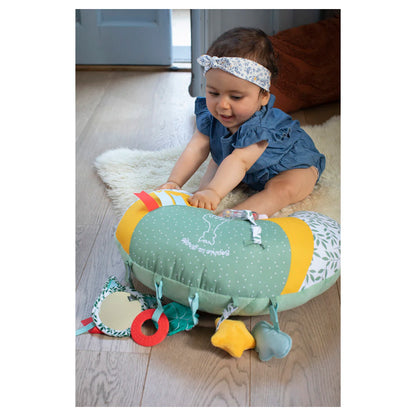Sophie La Girafe Cosy Play Cushion Baby Activity Toy (Multicolour)