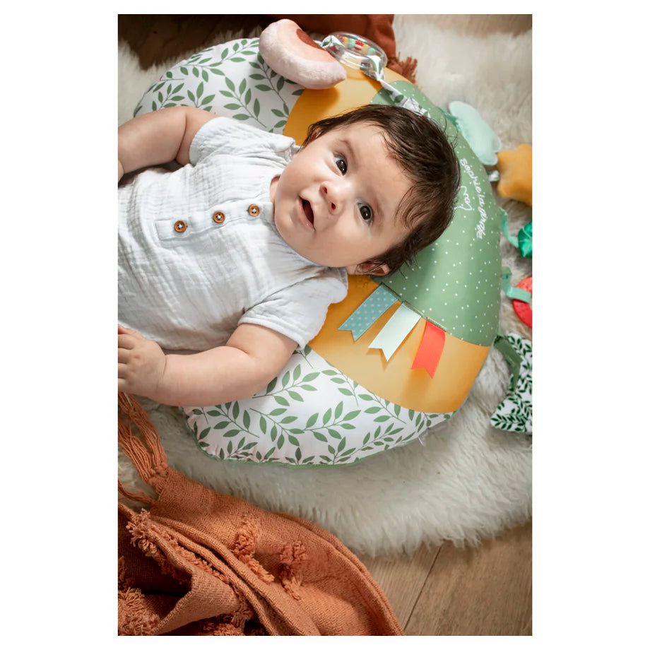Sophie La Girafe Cosy Play Cushion Baby Activity Toy (Multicolour)