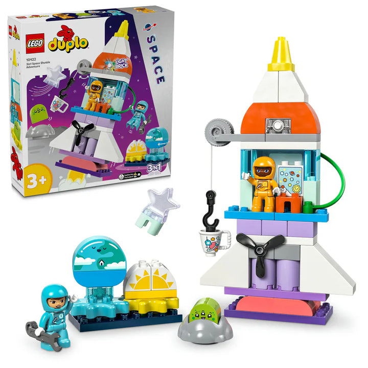 Lego Duplo 3in1 Space Shuttle Adventure Toy