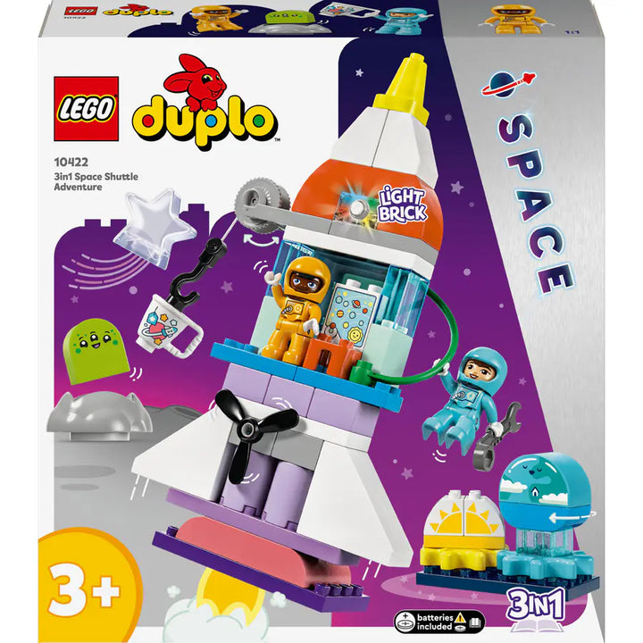 Lego Duplo 3in1 Space Shuttle Adventure Toy