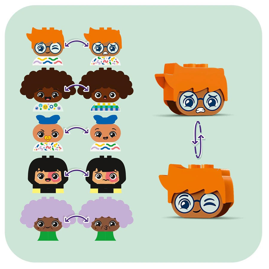 Lego Duplo Town Buildable People With Big Emotions Lego Duplo Town Buildable People With Big Emotions