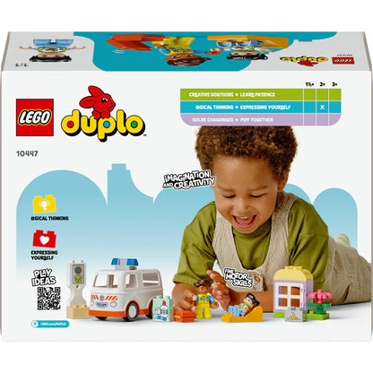 LEGO Duplo Ambulance & Driver For Pretend Play