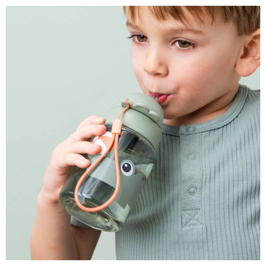 Done By Deer Straw Bottle Playground Green (Green)