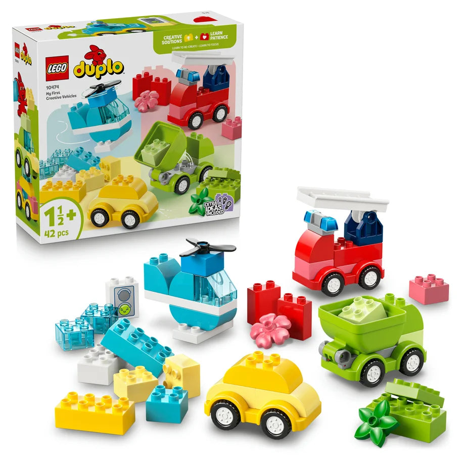 LEGO DUPLO My First Creative Vehicles 10474 Building Toy Set (42 Pieces)