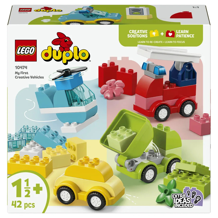 LEGO DUPLO My First Creative Vehicles 10474 Building Toy Set (42 Pieces)