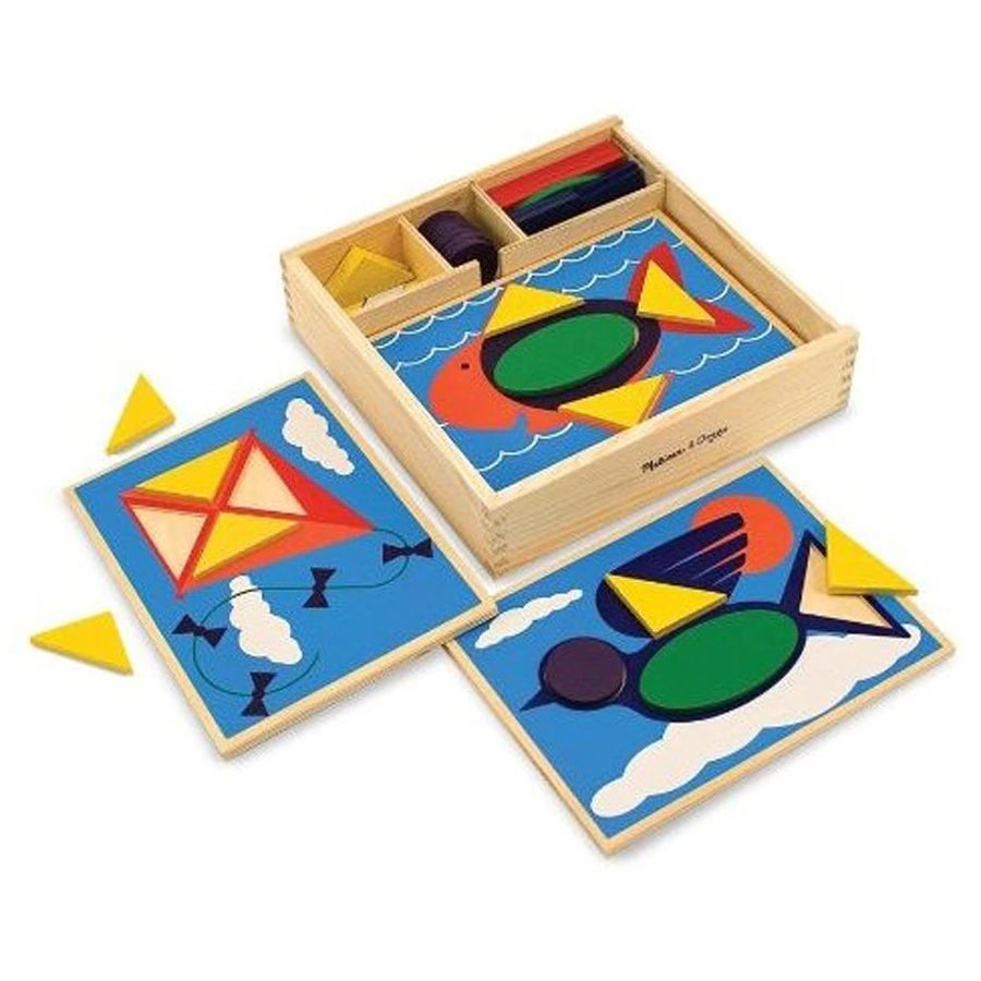 Melissa and Doug Beginner Pattern Blocks
