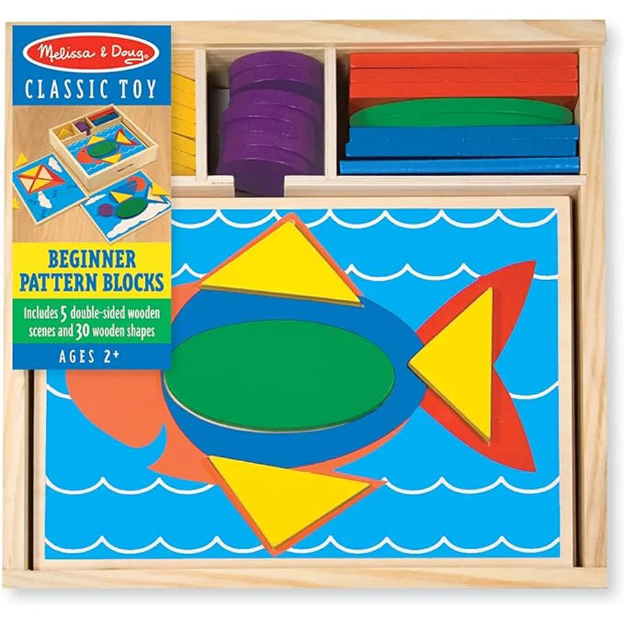Melissa and Doug Beginner Pattern Blocks