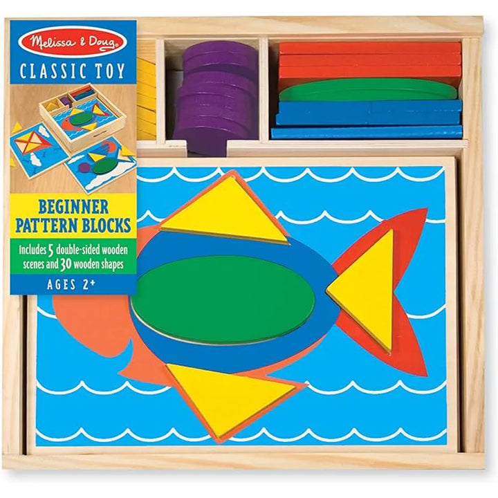 Melissa and Doug Beginner Pattern Blocks