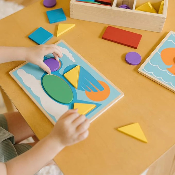 Melissa and Doug Beginner Pattern Blocks
