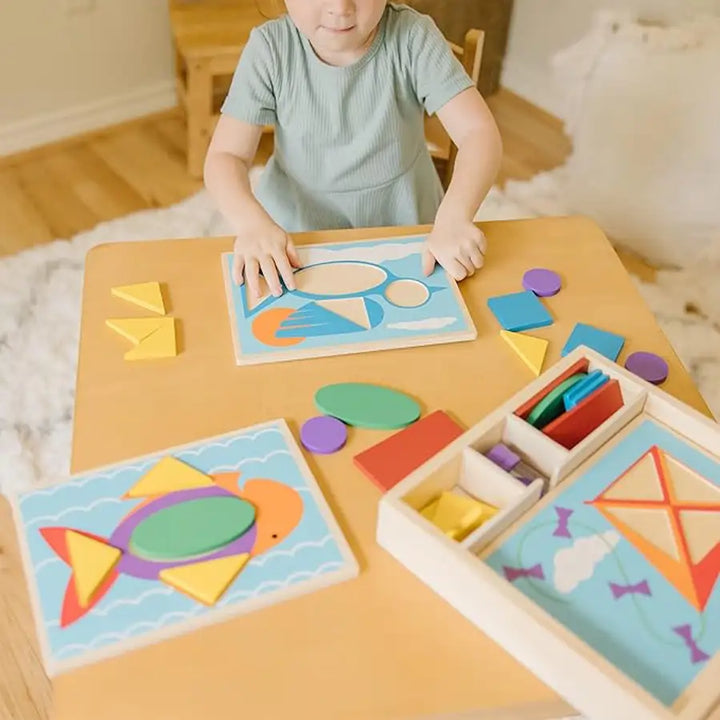 Melissa and Doug Beginner Pattern Blocks