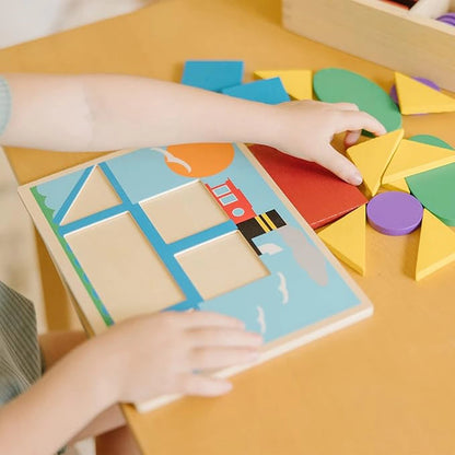 Melissa and Doug Beginner Pattern Blocks