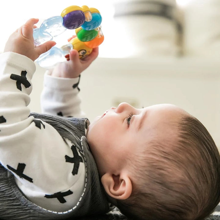 Baby Einstein Teether Pillar Rattle Toy