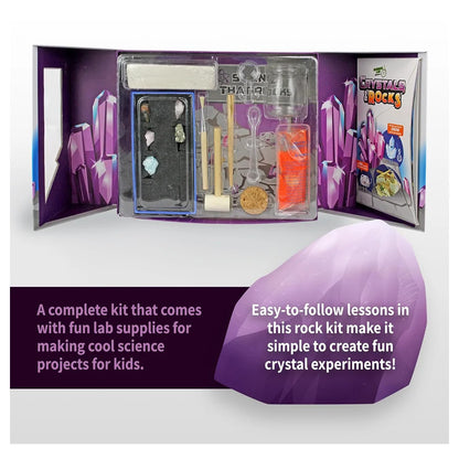SpiceBox Science Lab Crystals & Rocks Lab Activity Kit