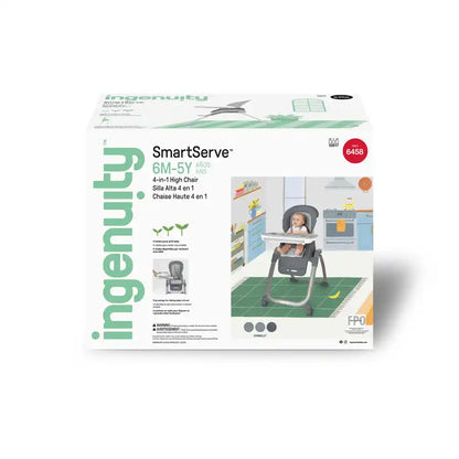 Ingenuity SmartServe 4 in 1 High Chair Connolly