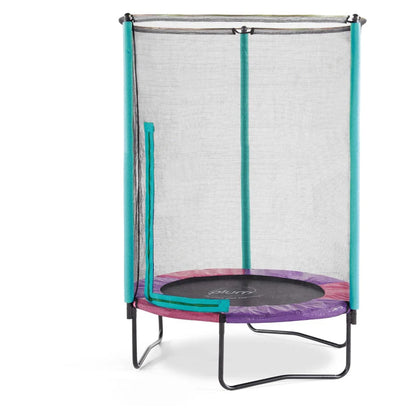 Plum Junior Spring-Safe Trampoline & Enclosure (Blue/Green)