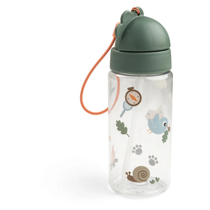 Done By Deer Straw Bottle Tiny Trails (Green)