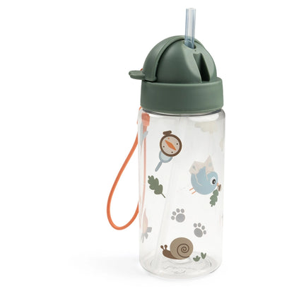 Done By Deer Straw Bottle Tiny Trails (Green)