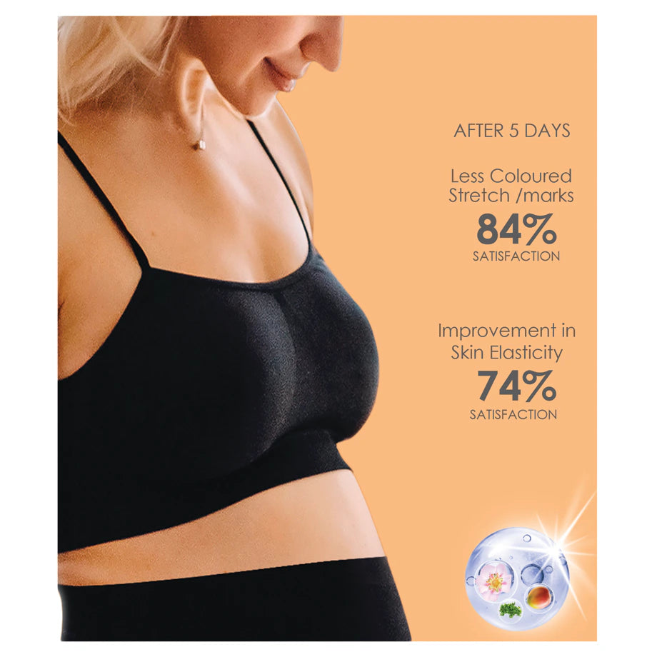 Lytess Anti-Stretch Mark Nursing Bra (Black)