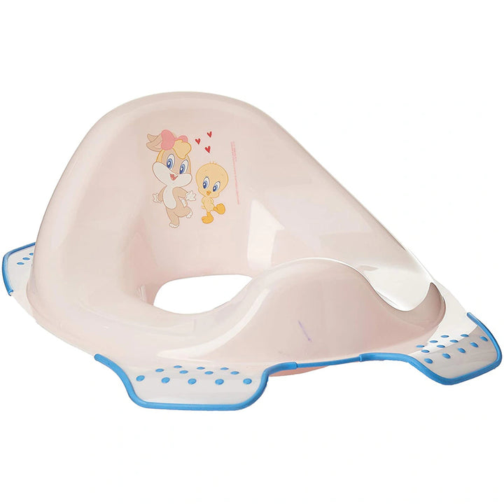 Keeeper Baby Disney Toilet Training Seat With Anti-Slip-Function- Looney Tunes (Pink)