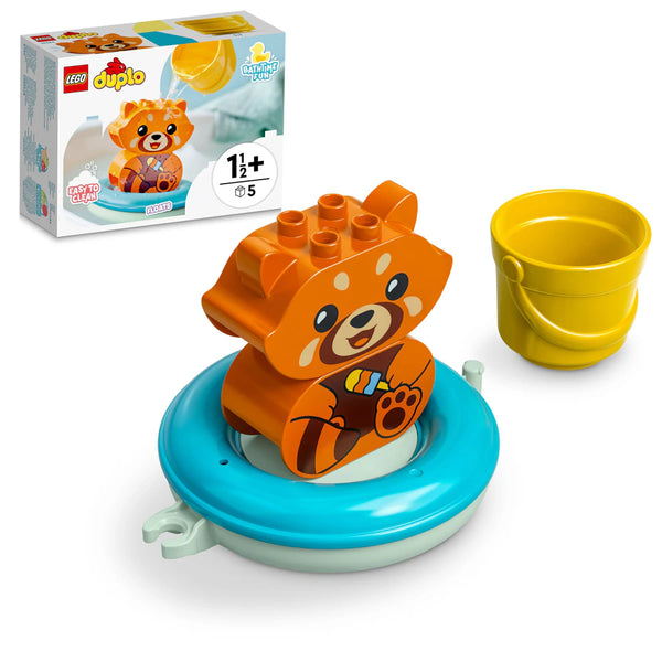 Lego Duplo My First Bath Time Fun: Floating Red Panda Building Toy (5 Pieces)