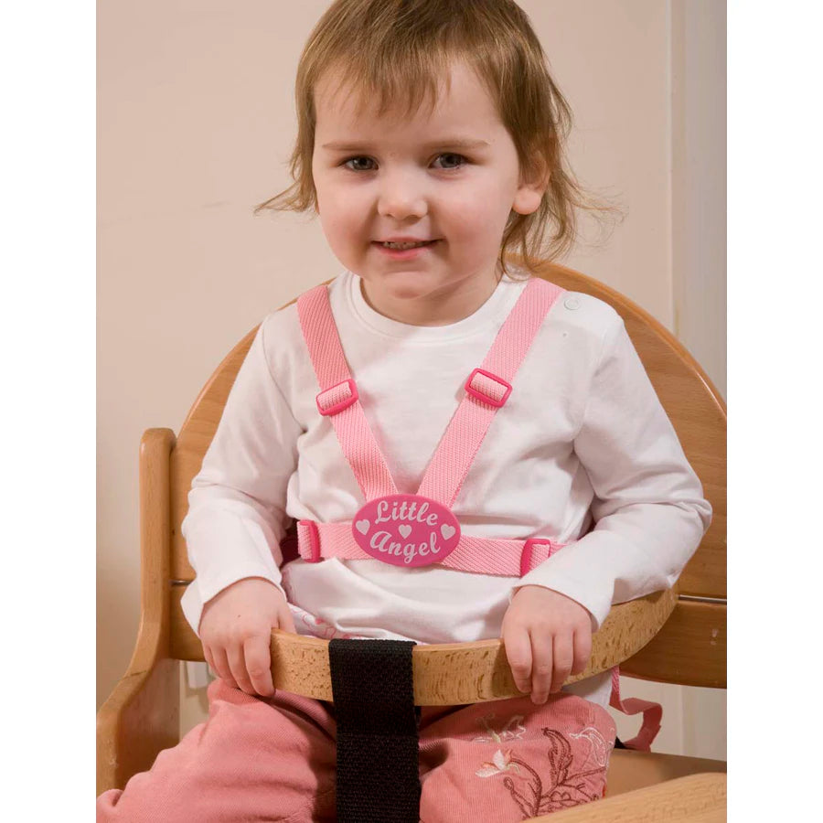 حزام وأحزمة تثبيت من Clippasafe Designer Little Angel مع أحزمة تثبيت (وردي) حزام وأحزمة تثبيت من Clippasafe Designer Little Angel مع أحزمة تثبيت (وردي)