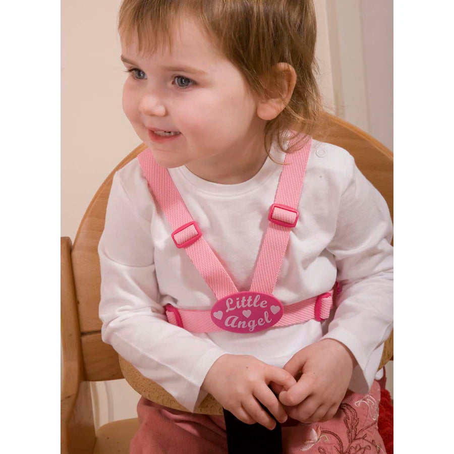 حزام وأحزمة تثبيت من Clippasafe Designer Little Angel مع أحزمة تثبيت (وردي) حزام وأحزمة تثبيت من Clippasafe Designer Little Angel مع أحزمة تثبيت (وردي)