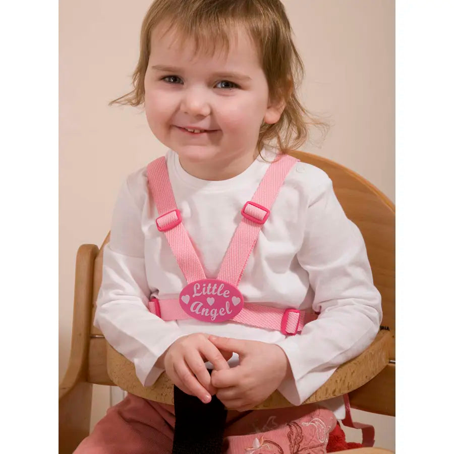 حزام وأحزمة تثبيت من Clippasafe Designer Little Angel مع أحزمة تثبيت (وردي) حزام وأحزمة تثبيت من Clippasafe Designer Little Angel مع أحزمة تثبيت (وردي)