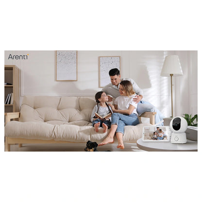 Arenti 2MP 1080P Wi-Fi Video Baby Monitor Kit with Dual Cameras and LCD Screen