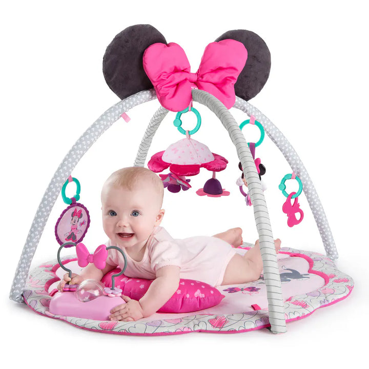 Bright Starts Minnie Mouse Garden Fun Activity Gym