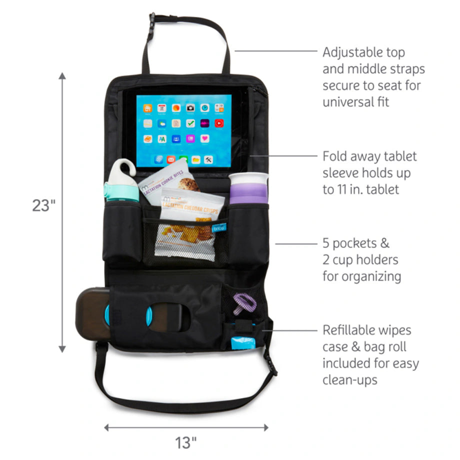 Munchkin Brica® Backseat Organizer With Wipes Case