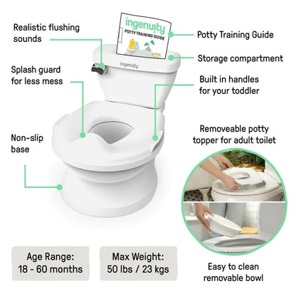 Ingenuity My Size Potty Pro (white)