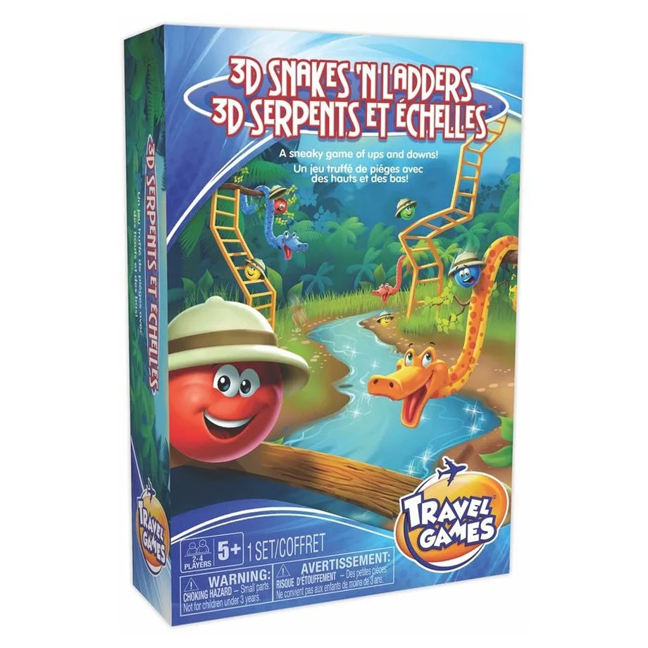 TCG Snakes and Ladders Travel Game